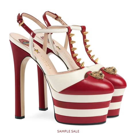 gucci pointed heel|Gucci heels platform.